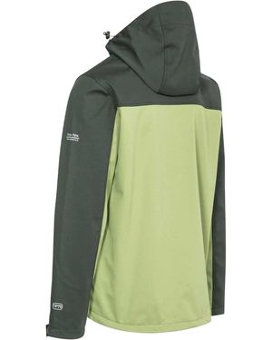 Trespass Palin Softshell-Jas Met Kleurblokken (Olijf) - Groen