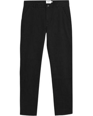 Farah Slanke Chino Voor Van Iepenhout - Zwart