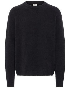 Solid Solid Casual Sweater - Blauw