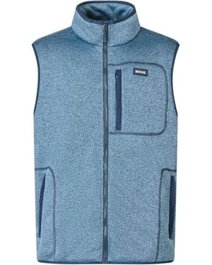 Regatta Herenvest Met Barlee-Logo Luchtspiegeling) - Blauw
