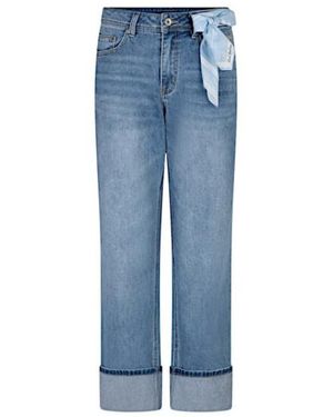 Red Button Broek Srb4928 Kim Scarf Stone Used - Blauw