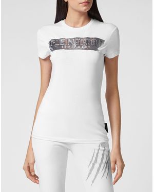 Philipp Plein T-Shirt Ronde Hals - Wit