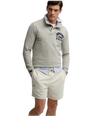 Superdry Essential Shorts Voor - Grijs