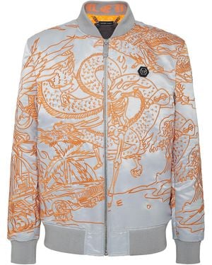 Philipp Plein Bommenwerper Tattoo - Wit