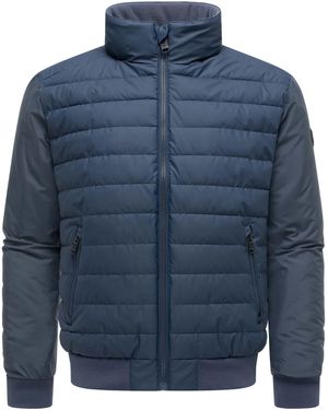 STONE HARBOUR Winterjas Eliaam - Blauw