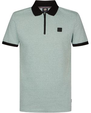 Petrol Industries Piqué Polo Turbo - Groen
