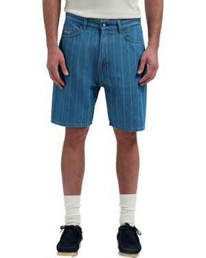 Dstrezzed Brando Gridline Short - Blauw