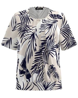 FRANK WALDER Blouse Korte Mouw Nos716422 - Blauw