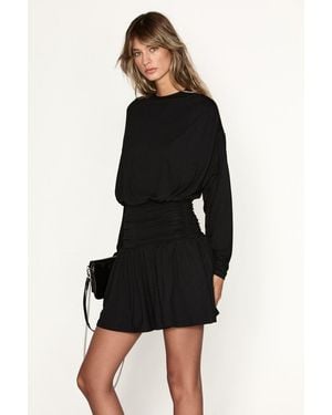 Grimelange Straight Mini Skirt - Black