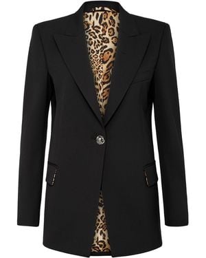 Philipp Plein Blazer Skull - Zwart