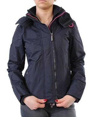 Superdry Regular Jas (Marine) - Blauw