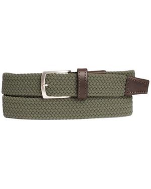 Presly & Sun Kleurige Elastische Riem - Groen