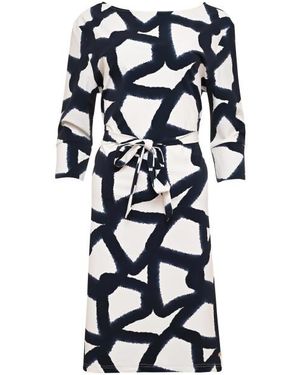 Maicazz Dressy Dress Su26.T40.719 Cross Paint - Blauw