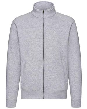 Fruit Of The Loom Sweatjack Premium - Blauw