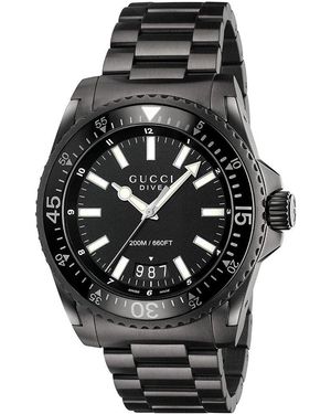 Gucci Men's Dive Bracelet Watch, 45mm - Multicolour
