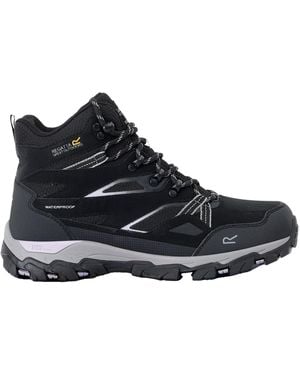 Regatta Ladies Holcombe Iii Walking Boots Sage) - Black