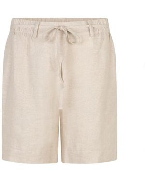 Red Button Cami Short Linen/Visco Melange - Naturel