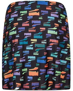 PUMA Pareo Met Letterdruk Mini Relaxed Fit Sarong /Multi) - Zwart