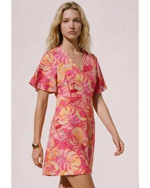 Vero Moda Diana Korte Jurk - Rood