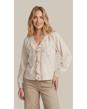 G-maxx Blouse Sorcha Sand/Light Camel - Naturel