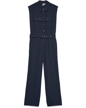 Vero Moda Vmkamaya Sl Jumpsuit Wvn Btq - Blauw