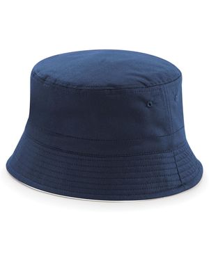 BEECHFIELD® Omkeerbare Emmerhoed Voor Volwassenen (Franse Marine Wit) - Blauw