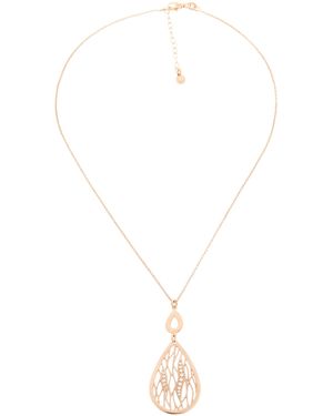 Orphelia 'Linda' 925 Sterling Chain With Pendant - Metallic