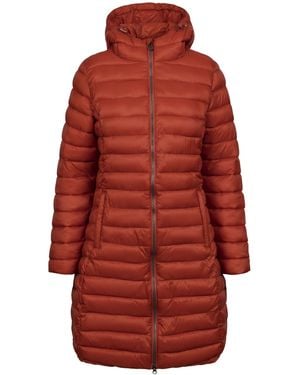 Trespass Ladies Dorothea Padded Jacket (Burnt Sienna) - Red