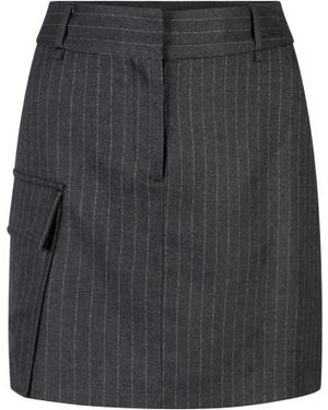Aaiko Pascale Pinstripe Vis 548 - Grijs