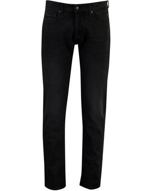 Replay Grover Broek Gemeleerd - Zwart