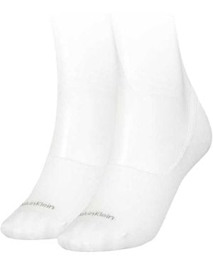 Calvin Klein Logosokken (Set Van 2) - Wit