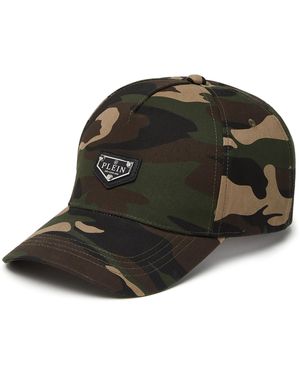 Philipp Plein Baseballpet - Groen