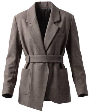 Aimée the Label Blazer Atlasw6 - Bruin