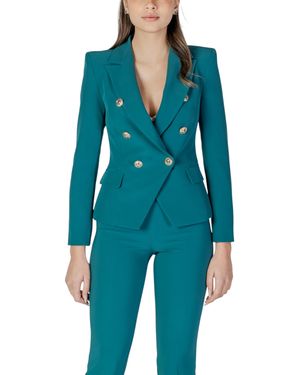 Rinascimento Op Maat Gemaakte Blazer Modeldbbteal - Blauw