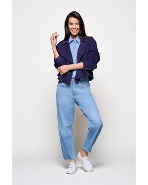 Mart Visser Caroline Tensen Senja Suede Jacket - Blauw