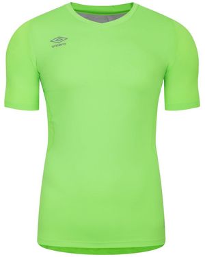 Umbro Adult Elite V Neck Base Layer Top Gecko) - Green