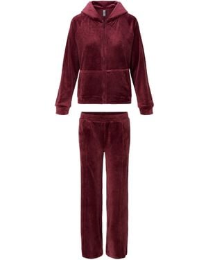 Lingadore Velvet Huispak - Rood