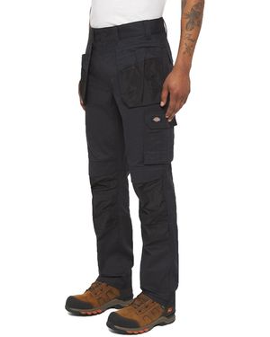 Dickies Multi Pocket Utility Polyester Werkbroek Voor Mannen - Zwart