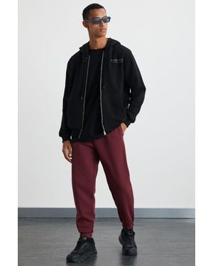 Grimelange Loose Elastic Waist Joggers - Multicolour