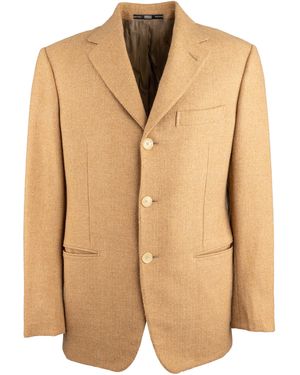 Gianfranco Ferré Gianfranco Ferré Camelkleurige Blazer - Naturel