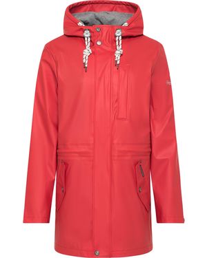 Schmuddelwedda Mackintosh Bridgeport -271 - Rood