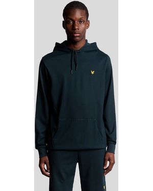 Lyle & Scott Sports Lightweight Hoodie - Blue