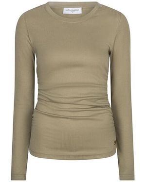 Lofty Manner Top Lange Mouw Rh12.2 Hania - Groen