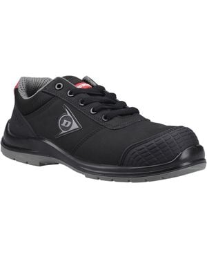 Dunlop First One Adv-Evo Low Nubuck Safety Trainers - Black