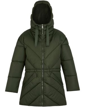 Regatta Ladies Rusey Quilted Padded Jacket - Green