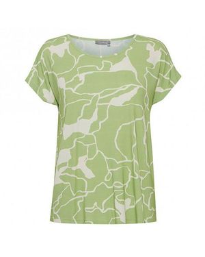 Fransa T-Shirt 20610388 201921 - Groen