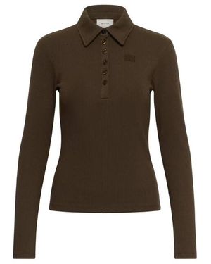 Gestuz Top Lange Mouw 10911272 Gzdrew - Bruin