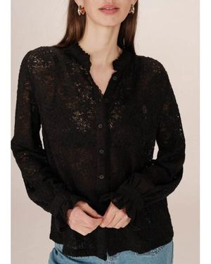Grace & Mila Swing Blouse - Zwart