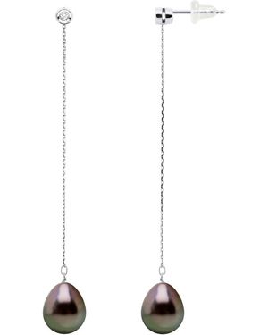 Ateliers Saint Germain Earrings Prestige -Diamonds 0,02 Cts - White
