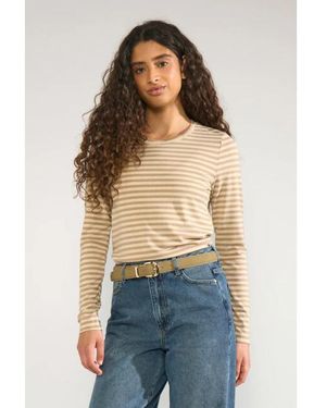 Numph 706623 Nurixie Blouse Mink - Blauw